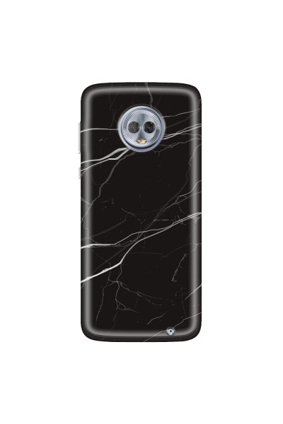 MOTOROLA by LENOVO - Moto G6 Plus - Soft Clear Case - Pure Marble Collection VI.