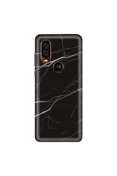 MOTOROLA by LENOVO - Moto One Vision - Soft Clear Case - Pure Marble Collection VI.
