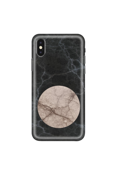 APPLE - iPhone XS - Soft Clear Case - Pure Marble Collection VII.