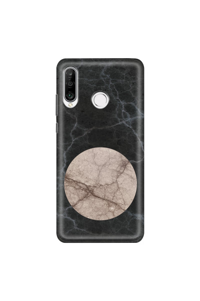 HUAWEI - P30 Lite - Soft Clear Case - Pure Marble Collection VII.
