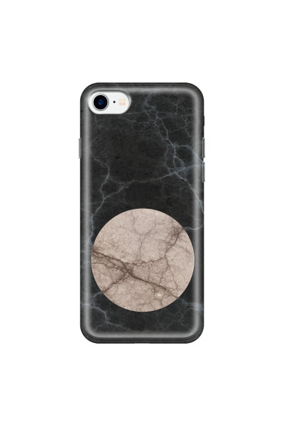 APPLE - iPhone 7 - Soft Clear Case - Pure Marble Collection VII.