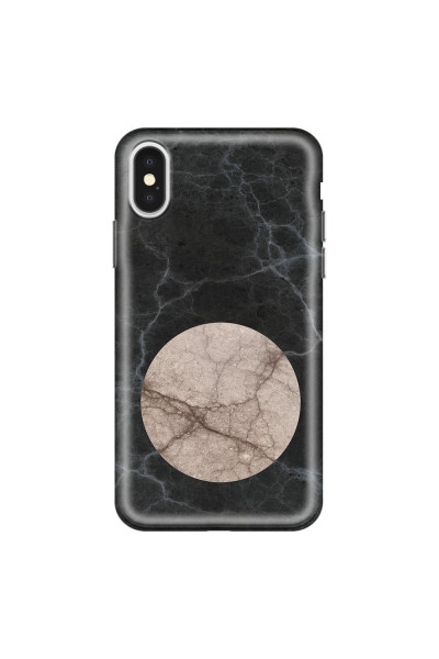 APPLE - iPhone X - Soft Clear Case - Pure Marble Collection VII.