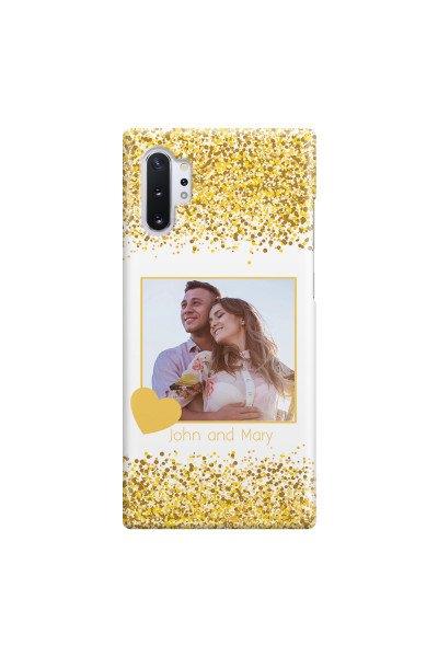 SAMSUNG - Galaxy Note 10 Plus - 3D Snap Case - Gold Memories