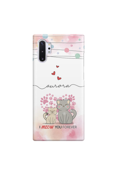 SAMSUNG - Galaxy Note 10 Plus - 3D Snap Case - I Meow You Forever