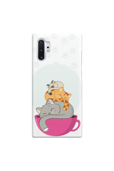 SAMSUNG - Galaxy Note 10 Plus - 3D Snap Case - Sleep Tight Kitty