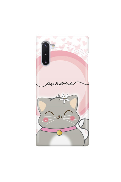 SAMSUNG - Galaxy Note 10 - 3D Snap Case - Kitten Handwritten