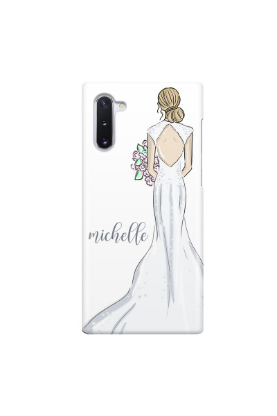 SAMSUNG - Galaxy Note 10 - 3D Snap Case - Bride To Be Blonde Dark