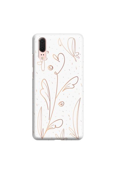 HUAWEI - P20 - 3D Snap Case - Flowers In Style