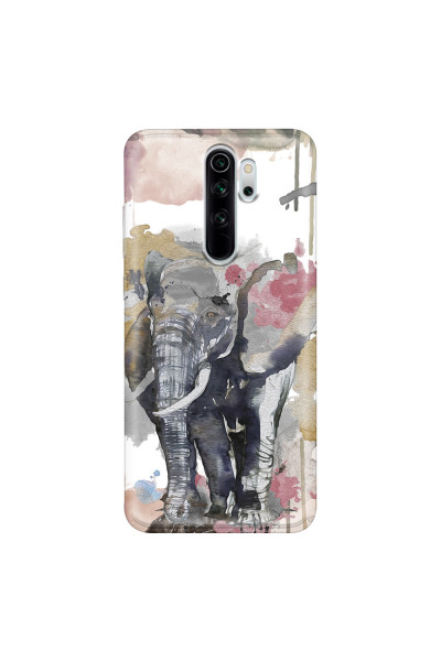 XIAOMI - Xiaomi Redmi Note 8 Pro - Soft Clear Case - Elephant