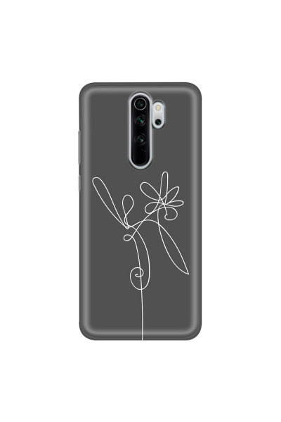 XIAOMI - Xiaomi Redmi Note 8 Pro - Soft Clear Case - Flower In The Dark