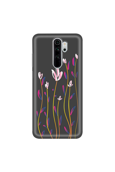 XIAOMI - Xiaomi Redmi Note 8 Pro - Soft Clear Case - Pink Tulips