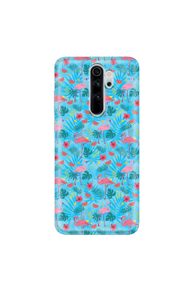 XIAOMI - Xiaomi Redmi Note 8 Pro - Soft Clear Case - Tropical Flamingo IV