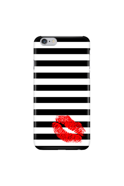 APPLE - iPhone 6S Plus - 3D Snap Case - B&W Lipstick