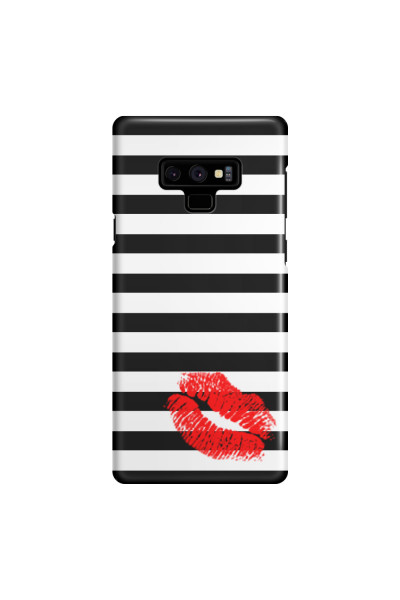 SAMSUNG - Galaxy Note 9 - 3D Snap Case - B&W Lipstick