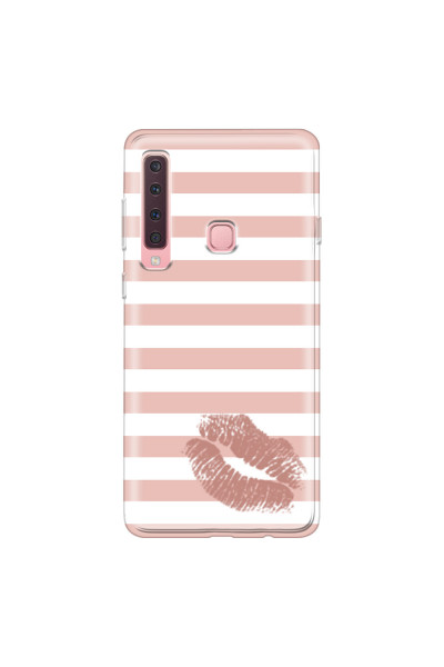 SAMSUNG - Galaxy A9 2018 - Soft Clear Case - Pink Lipstick