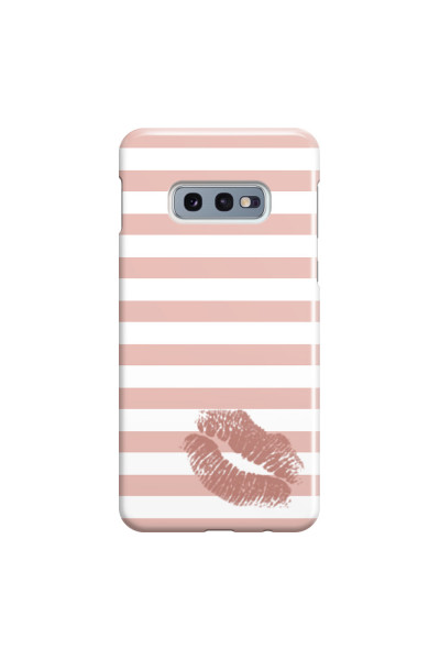 SAMSUNG - Galaxy S10e - 3D Snap Case - Pink Lipstick