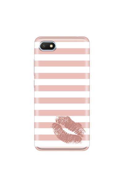 XIAOMI - Redmi 6A - Soft Clear Case - Pink Lipstick