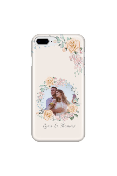 APPLE - iPhone 8 Plus - 3D Snap Case - Frame Of Roses