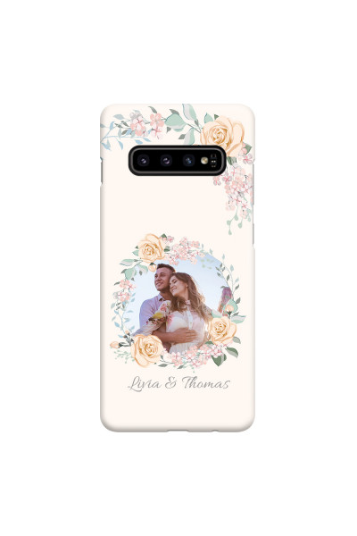 SAMSUNG - Galaxy S10 - 3D Snap Case - Frame Of Roses