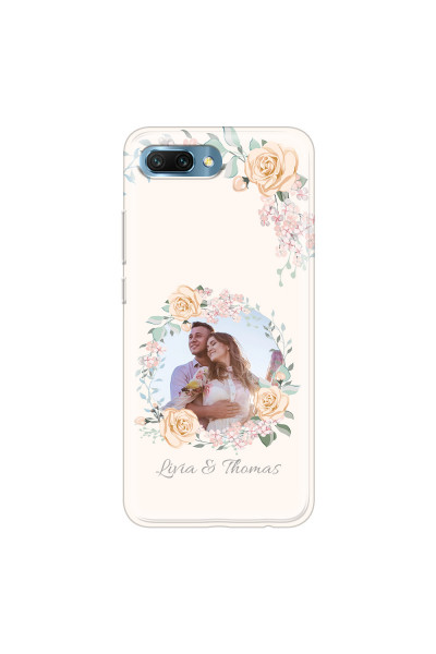 HONOR - Honor 10 - Soft Clear Case - Frame Of Roses