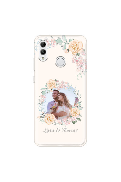 HONOR - Honor 10 Lite - Soft Clear Case - Frame Of Roses