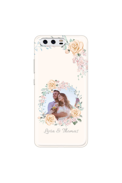 HUAWEI - P10 - Soft Clear Case - Frame Of Roses