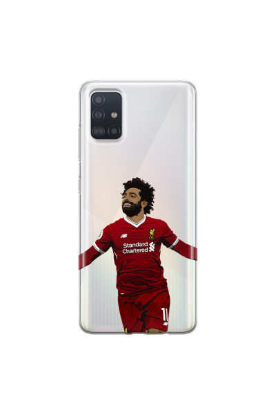 SAMSUNG - Galaxy A51 - Soft Clear Case - For Liverpool Fans