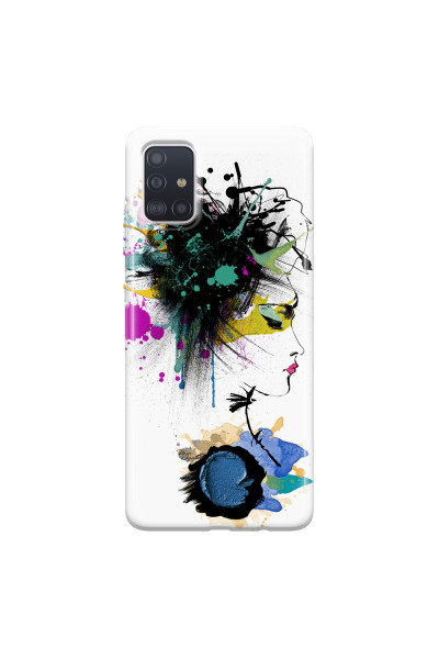 SAMSUNG - Galaxy A51 - Soft Clear Case - Medusa Girl