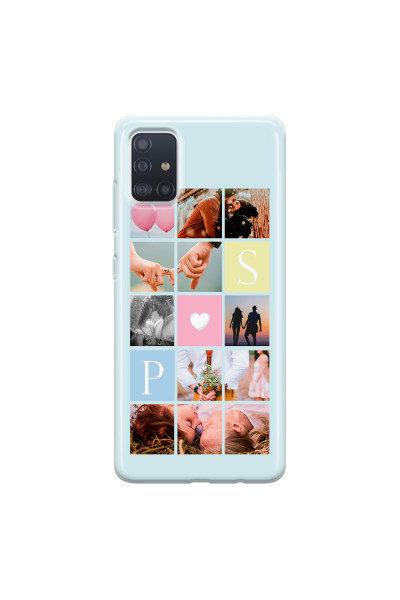 SAMSUNG - Galaxy A71 - Soft Clear Case - Insta Love Photo Linked