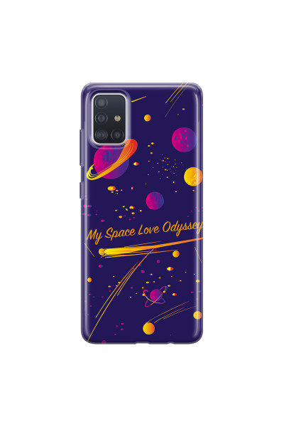 SAMSUNG - Galaxy A71 - Soft Clear Case - Love Space Odyssey