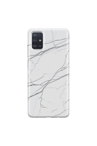 SAMSUNG - Galaxy A71 - Soft Clear Case - Pure Marble Collection V.