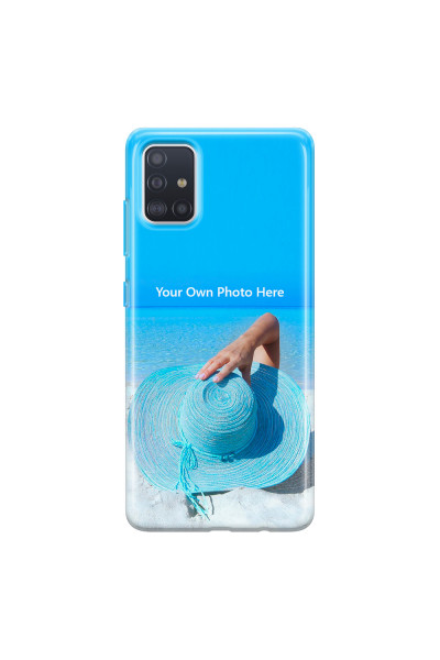 SAMSUNG - Galaxy A71 - Soft Clear Case - Single Photo Case