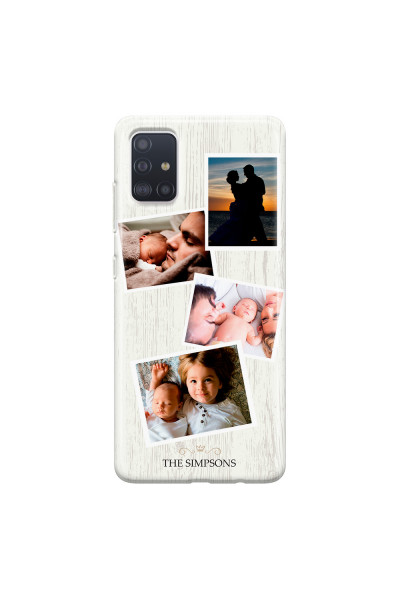 SAMSUNG - Galaxy A71 - Soft Clear Case - The Simpsons
