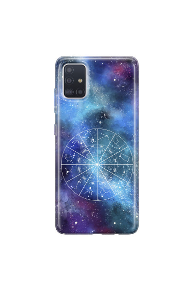 SAMSUNG - Galaxy A71 - Soft Clear Case - Zodiac Constelations