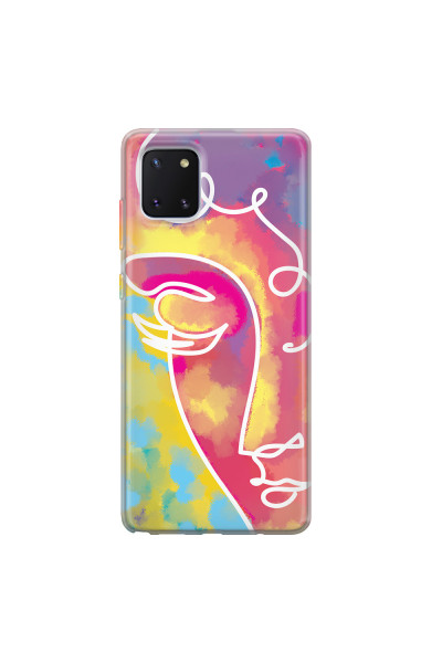 SAMSUNG - Galaxy Note 10 Lite - Soft Clear Case - Amphora Girl