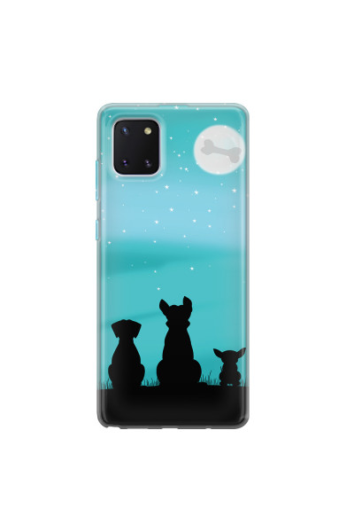 SAMSUNG - Galaxy Note 10 Lite - Soft Clear Case - Dog's Desire Blue Sky