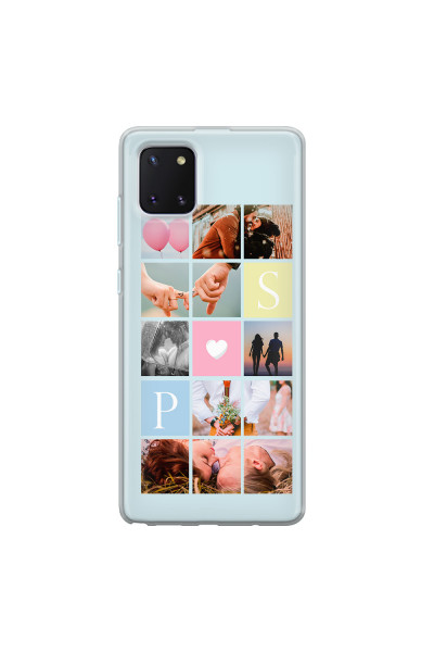 SAMSUNG - Galaxy Note 10 Lite - Soft Clear Case - Insta Love Photo Linked