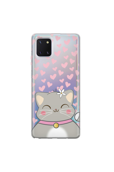 SAMSUNG - Galaxy Note 10 Lite - Soft Clear Case - Kitty