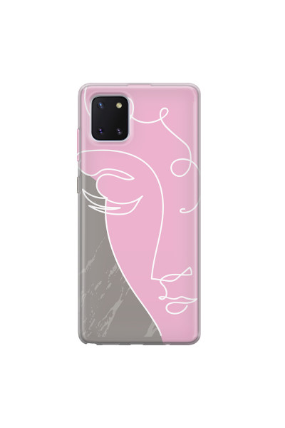 SAMSUNG - Galaxy Note 10 Lite - Soft Clear Case - Miss Pink