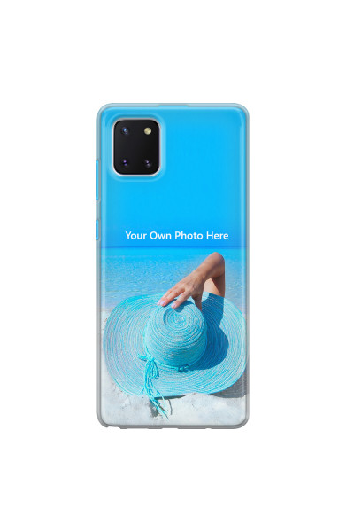 SAMSUNG - Galaxy Note 10 Lite - Soft Clear Case - Single Photo Case