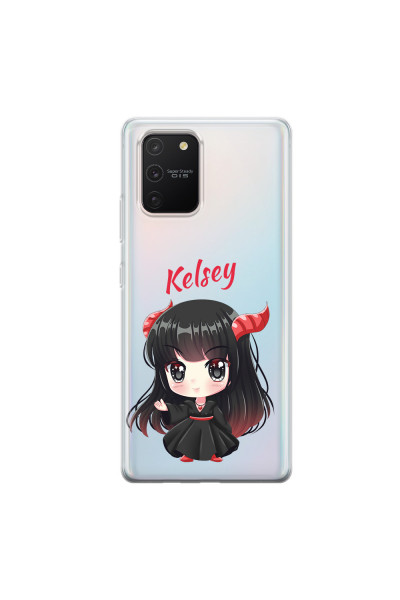 SAMSUNG - Galaxy S10 Lite - Soft Clear Case - Chibi Kelsey