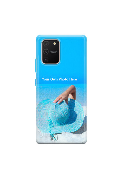 SAMSUNG - Galaxy S10 Lite - Soft Clear Case - Single Photo Case