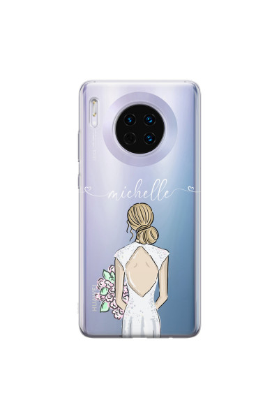 HUAWEI - Mate 30 - Soft Clear Case - Bride To Be Blonde II.