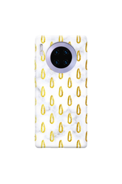 HUAWEI - Mate 30 Pro - Soft Clear Case - Marble Drops
