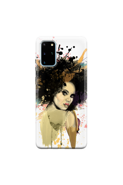 SAMSUNG - Galaxy S20 Plus - Soft Clear Case - We love Afro