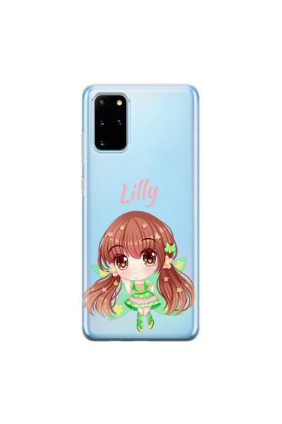 SAMSUNG - Galaxy S20 - Soft Clear Case - Chibi Lilly