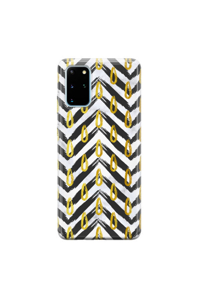 SAMSUNG - Galaxy S20 - Soft Clear Case - Exotic Waves
