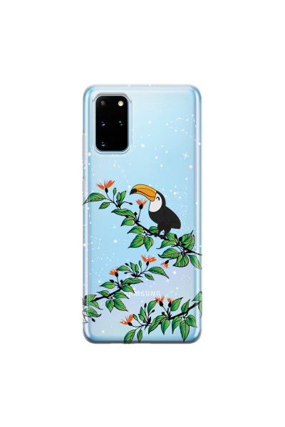 SAMSUNG - Galaxy S20 - Soft Clear Case - Me, The Stars And Toucan
