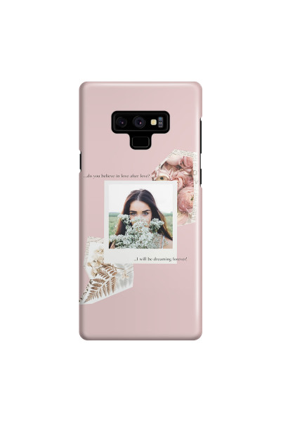 SAMSUNG - Galaxy Note 9 - 3D Snap Case - Vintage Pink Collage Phone Case