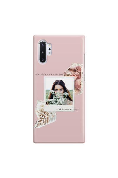 SAMSUNG - Galaxy Note 10 Plus - 3D Snap Case - Vintage Pink Collage Phone Case
